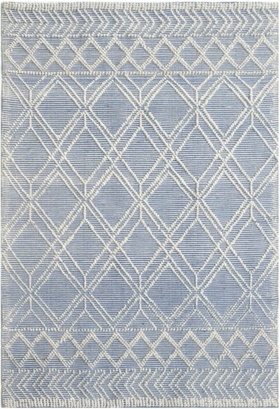 KAS Chloe Blue Ivory Geo 7724